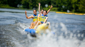 banana boat summer camp job fun