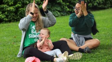 nanny at summer camp