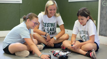 robotics instructor at summer camp