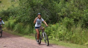 mountain biking summer camp instructors