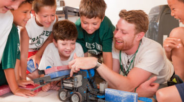 Robotics summer camp job